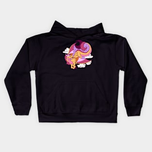 Orange Dragon Kids Hoodie